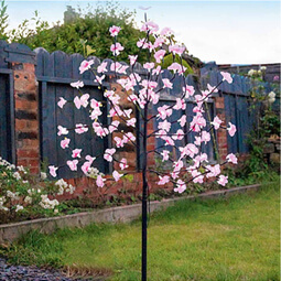 Shop Garden Cherry Blossom with Solar Lights